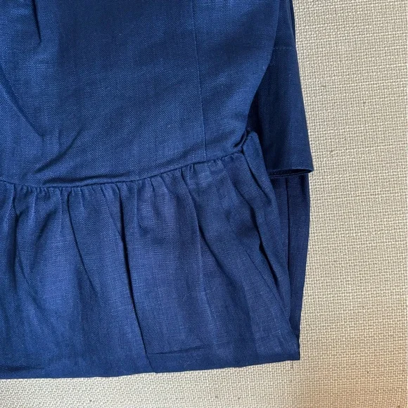 Reformation Navy Midi Dress - Picture 8 of 9